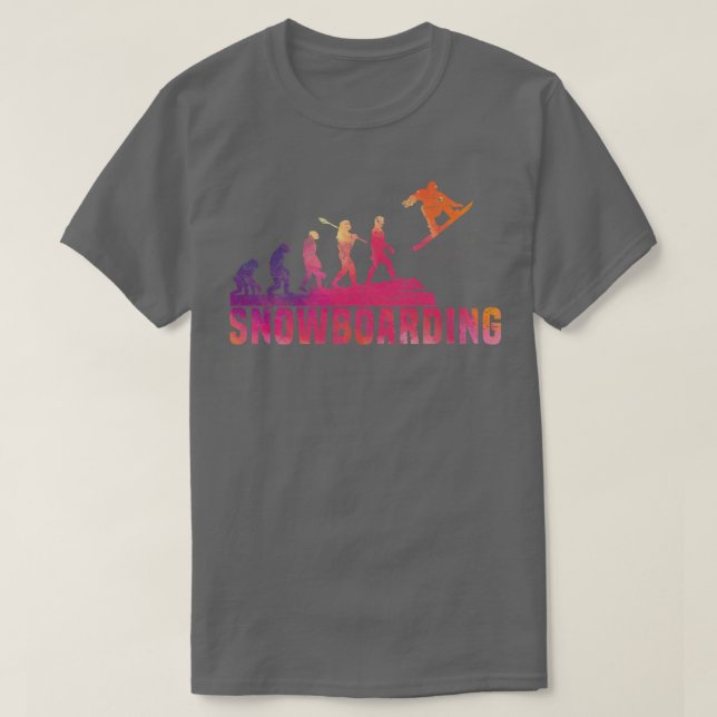 Camiseta Snowboard Snowboard Evolution Freestyle Snowboa (Diseño del anverso)
