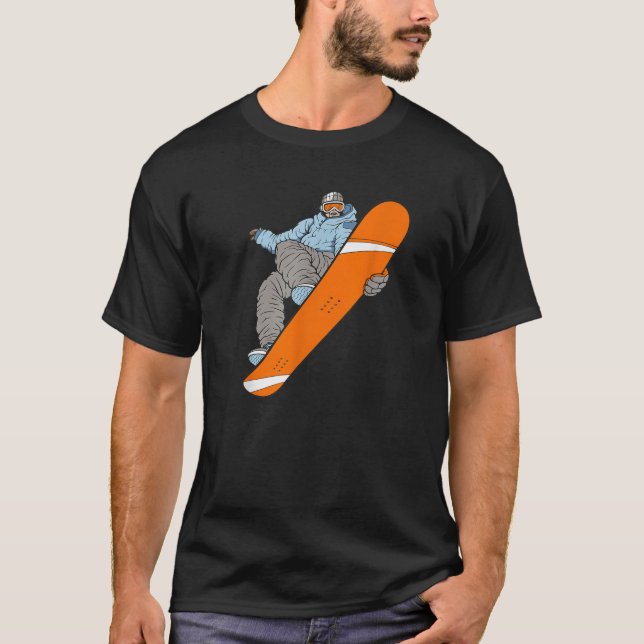 Camiseta Snowboard Snowboard Snowboard Regalo Snowboard Uni (Anverso)