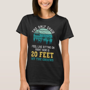 Camiseta Snowboard Snowboard Snowboard Ski Lift Vintage Ret