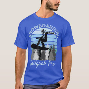Camiseta Snowboard Tailgrab Pro Vintage Blue Sunset Guay