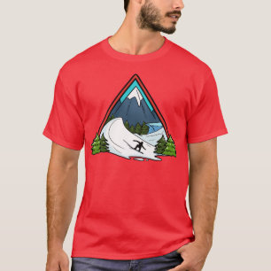 Camiseta Snowboard Triangle Snowboarder
