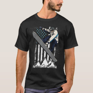 Camiseta Snowboard: Un truco para agarrar a los indios en E