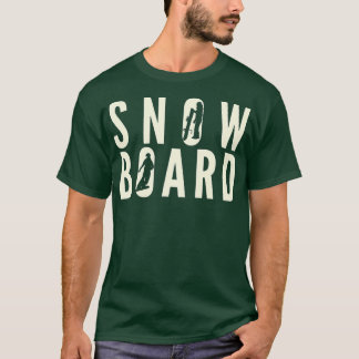 Camiseta Snowboard Vintage