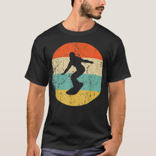 Camiseta Snowboard Vintage Retro Snowboarder