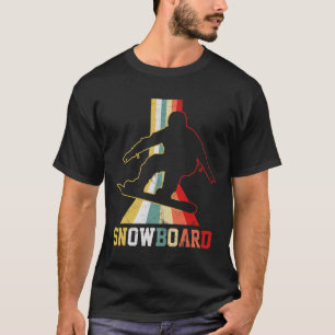 Camiseta Snowboard Vintage Snowboarder