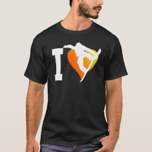 Camiseta Snowboard Winter Sport Mujeres Snowboarder