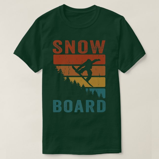 Camiseta Snowboard Winter Sport Snowboard Snowboard (Diseño del anverso)