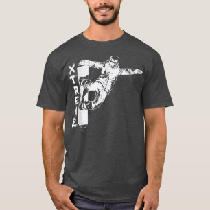 Camiseta Snowboard Xtreme Sport en invierno