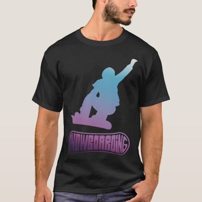 Camiseta Snowboarder (Anverso)
