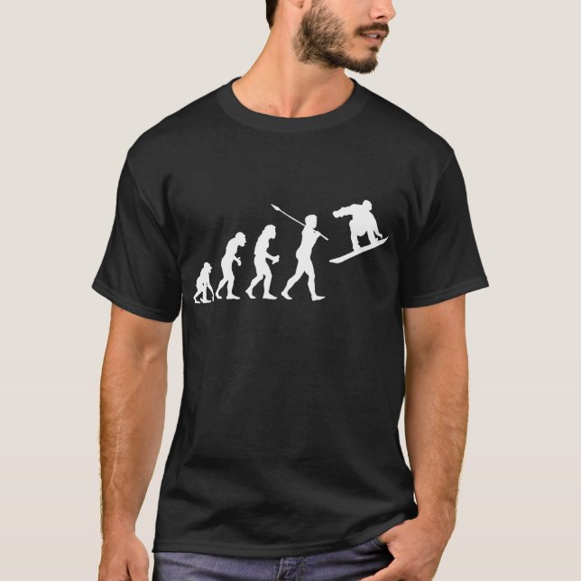 Camiseta Snowboarder (Anverso)