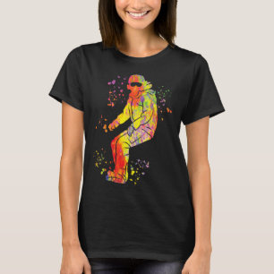 Camiseta Snowboarder Colorful Snowboard Snowboard 41
