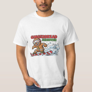 Camiseta Snowboarder de Gingerbread