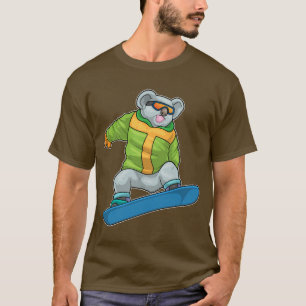 Camiseta Snowboarder de Koala