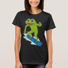 Camiseta Snowboarder de rana