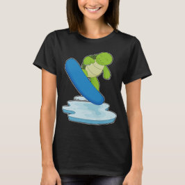 Camiseta Snowboarder de tortuga