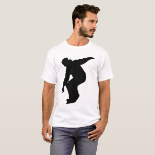 Camiseta Snowboarder Silhouette