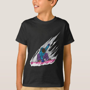 Camiseta Snowboarder - Snowboard - Freestyle Snowboard L