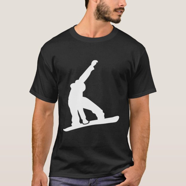 Camiseta Snowboarder Snowboarding (Anverso)