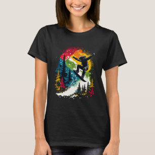 Camiseta Snowboarder Snowboarding Winter Sports Souvenir de