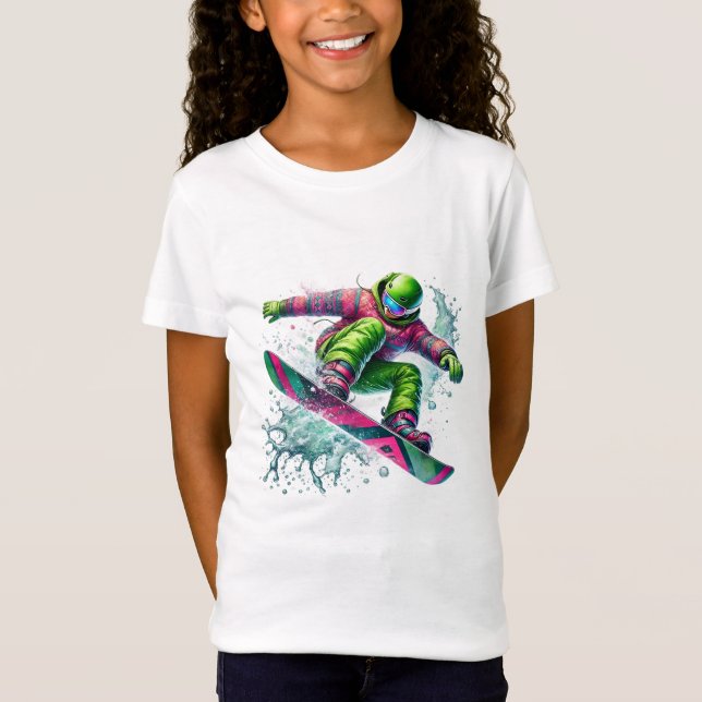 Camiseta Snowboarder T-Shirt (Anverso)