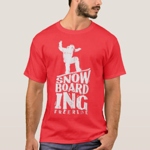 Camiseta Snowboarding Freeride