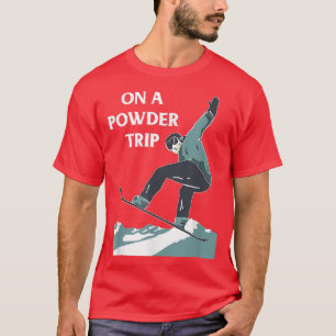 Camiseta Snowboarding Winter Sports Snowboard Snow