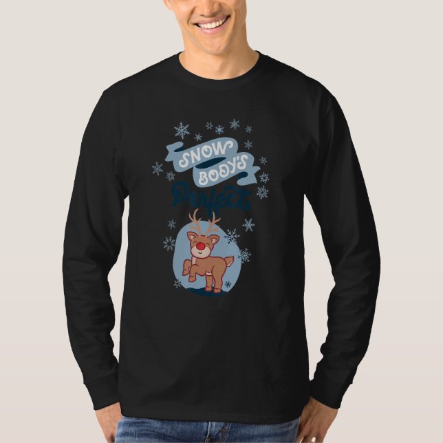 Camiseta Snowbody's Perfect Silly Winter Pun (Anverso)