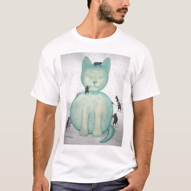 Camiseta Snowcat (Anverso)