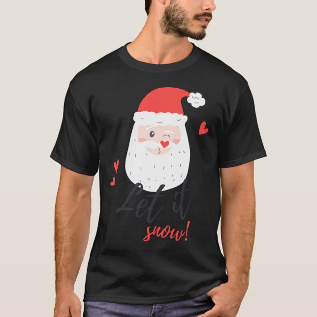 Camiseta Snowfall  (Anverso)
