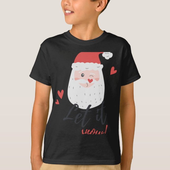 Camiseta Snowfall T Shirt  (Anverso)