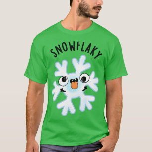 Camiseta Snowflakakakaky Funny Snow Flake Pun 1