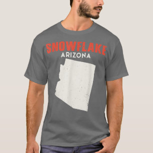 Camiseta Snowflake Arizona USA State America Travel Arizoni