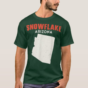 Camiseta Snowflake Arizona USA State America Travel Arizoni