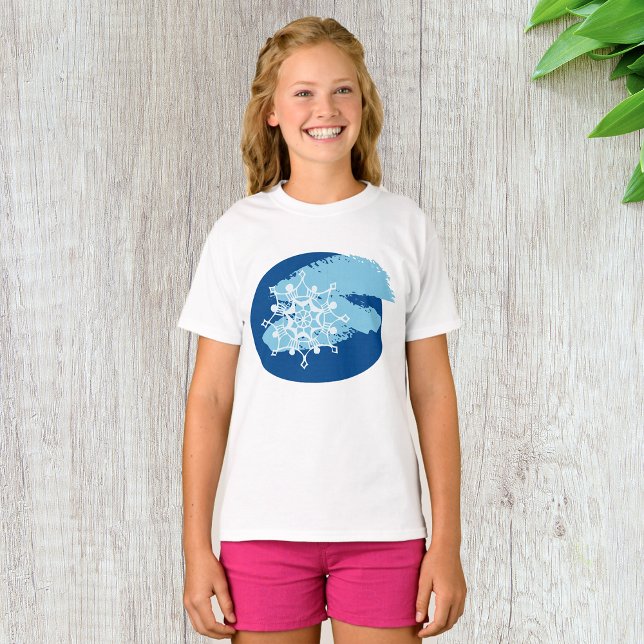 Camiseta Snowflake de invierno (Subido por el creador)