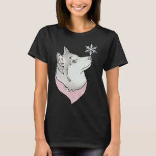Camiseta Snowflake Husky