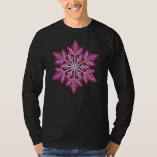 Camiseta SNOWFLAKE-Retro Vintage Snowflake, deportes de inv