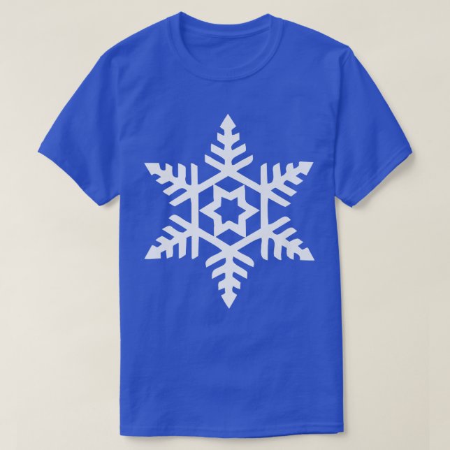 Camiseta Snowflake Snow Winter  (Diseño del anverso)
