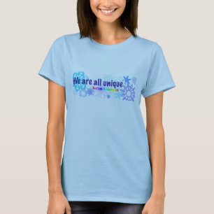 Camiseta snowflakes_autism