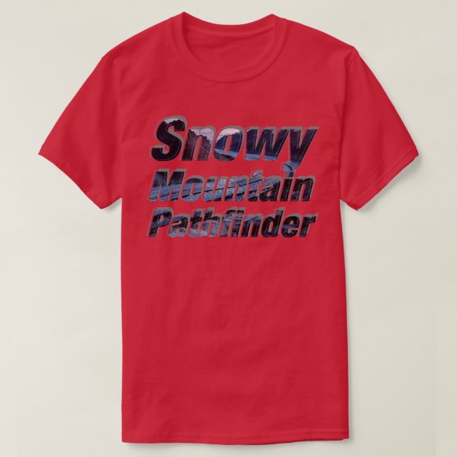 Camiseta Snowley Mountain Pathfinder (Diseño del anverso)