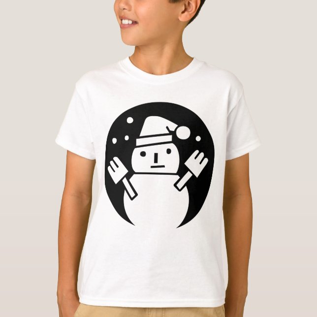 Camiseta Snowman (Anverso)