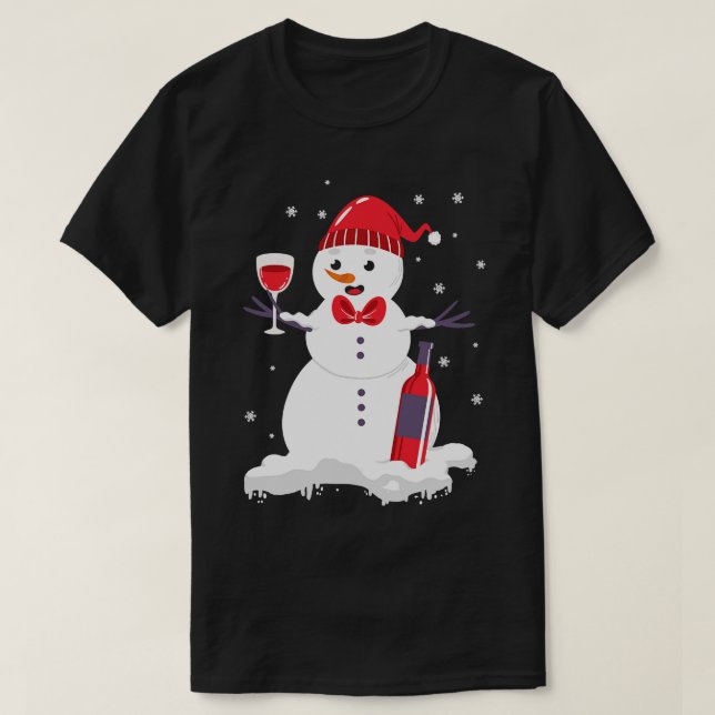 Camiseta Snowman (Diseño del anverso)