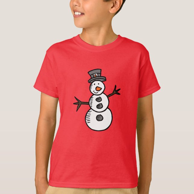Camiseta Snowman (Anverso)