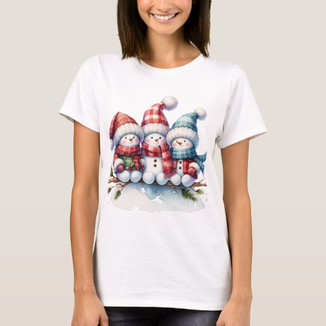 Camiseta Snowman (Anverso)