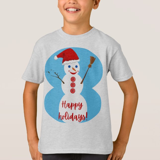 Camiseta Snowman (Anverso)