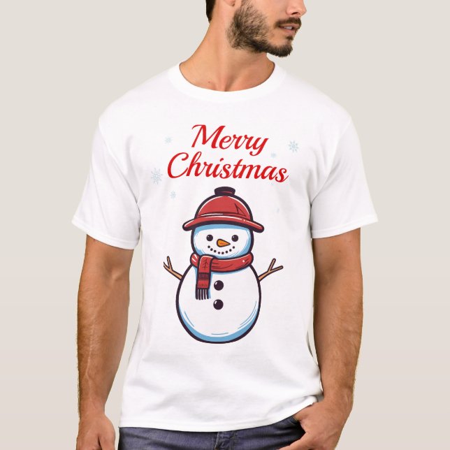 Camiseta Snowman (Anverso)