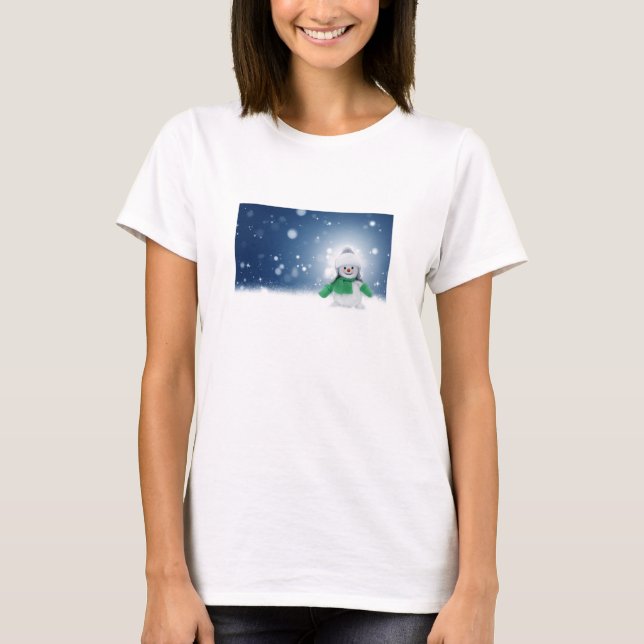 Camiseta Snowman (Anverso)