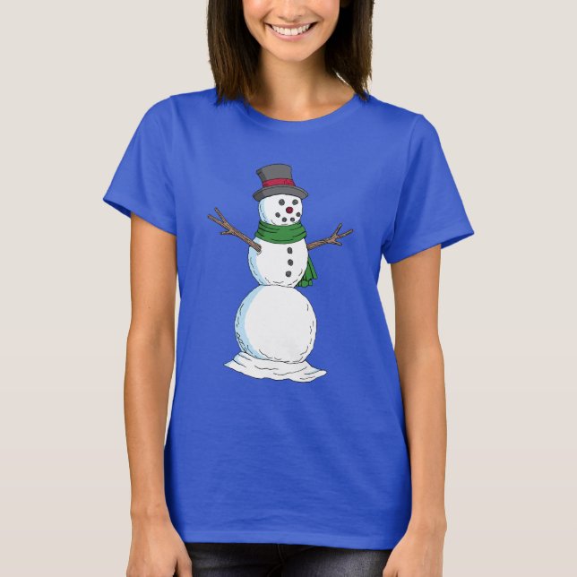 Camiseta Snowman (Anverso)