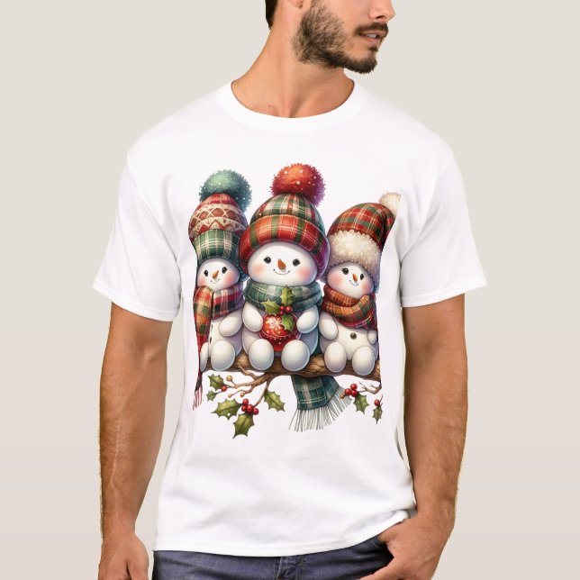 Camiseta Snowman (Anverso)