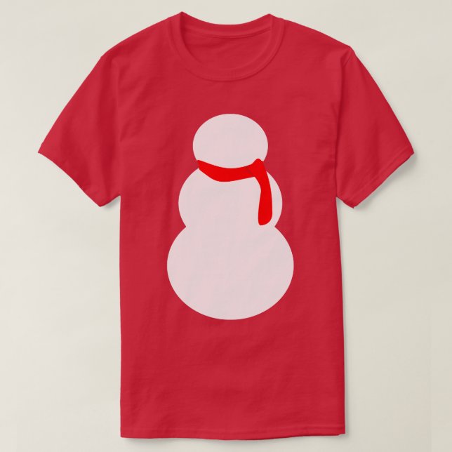 Camiseta Snowman (Diseño del anverso)