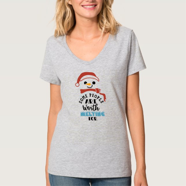 Camiseta Snowman (Anverso)
